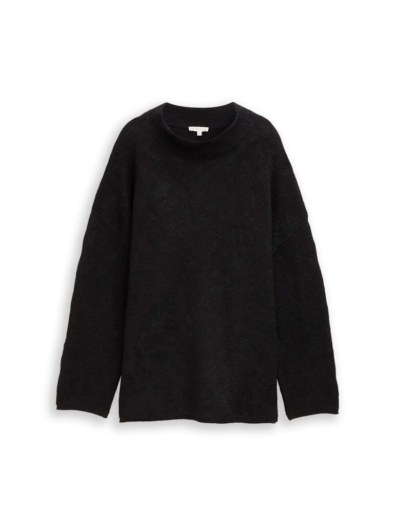 Oversize Strickpullover mit Glitzer-Effekt Oversize Strickpullover mit Glitzer-Effekt