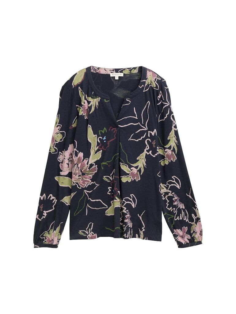 Blusenshirt mit Bügelfalte