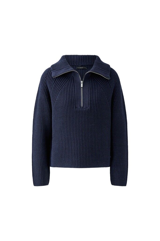 Pullover mit Reißverschluss