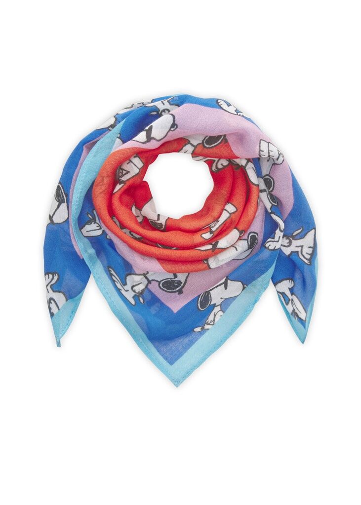 Tuch mit Snoopy-Motiven Tuch mit Snoopy-Motiven