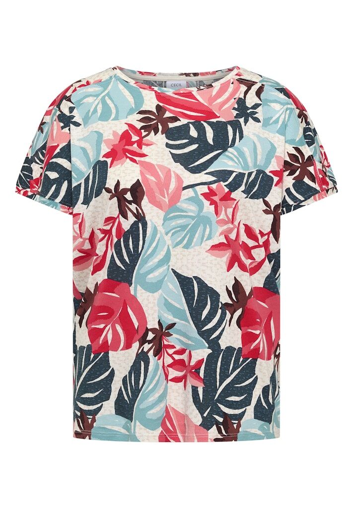 T-Shirt mit Allover-Print