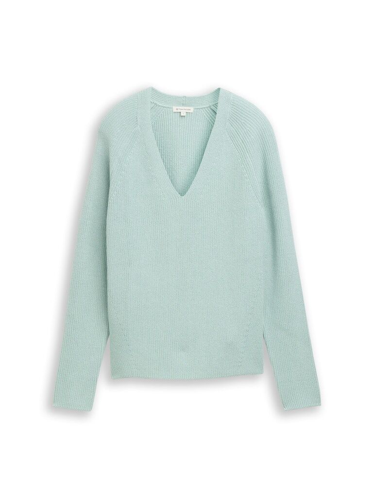 Strickpullover mit V-Ausschnitt
