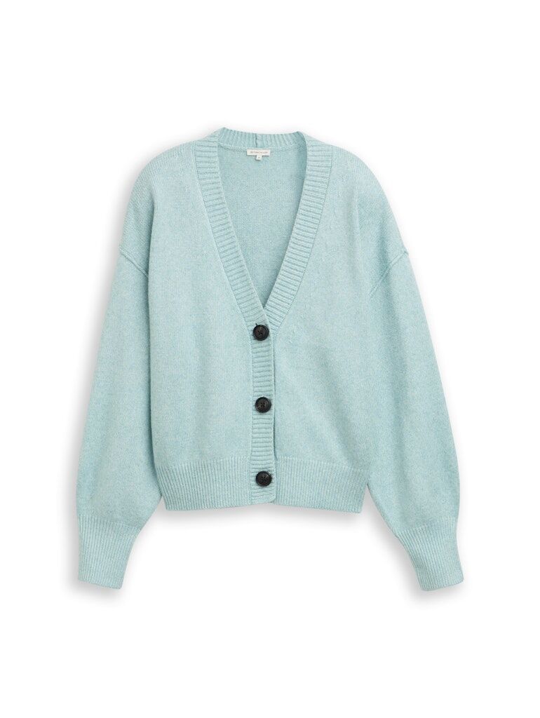 Loose Fit Cardigan mit V-Ausschnitt Loose Fit Cardigan mit V-Ausschnitt