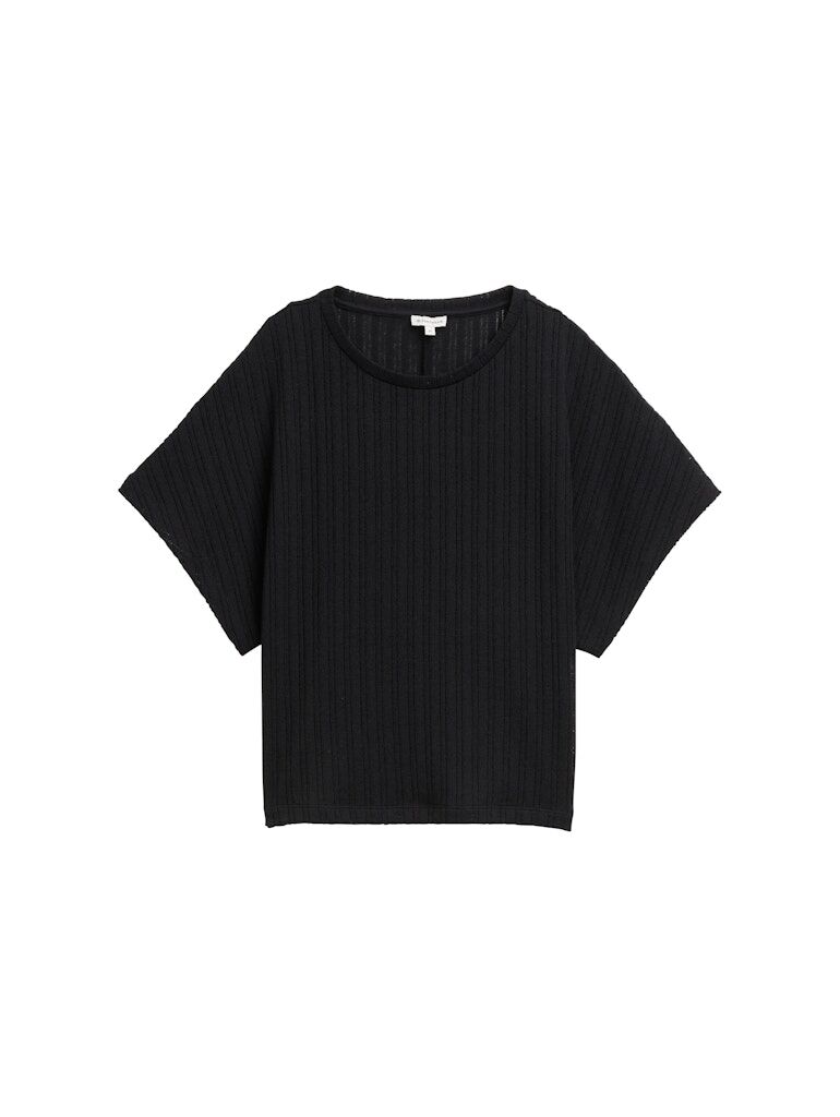 Tom Tailor Loose Fit Crinkle T-Shirt
