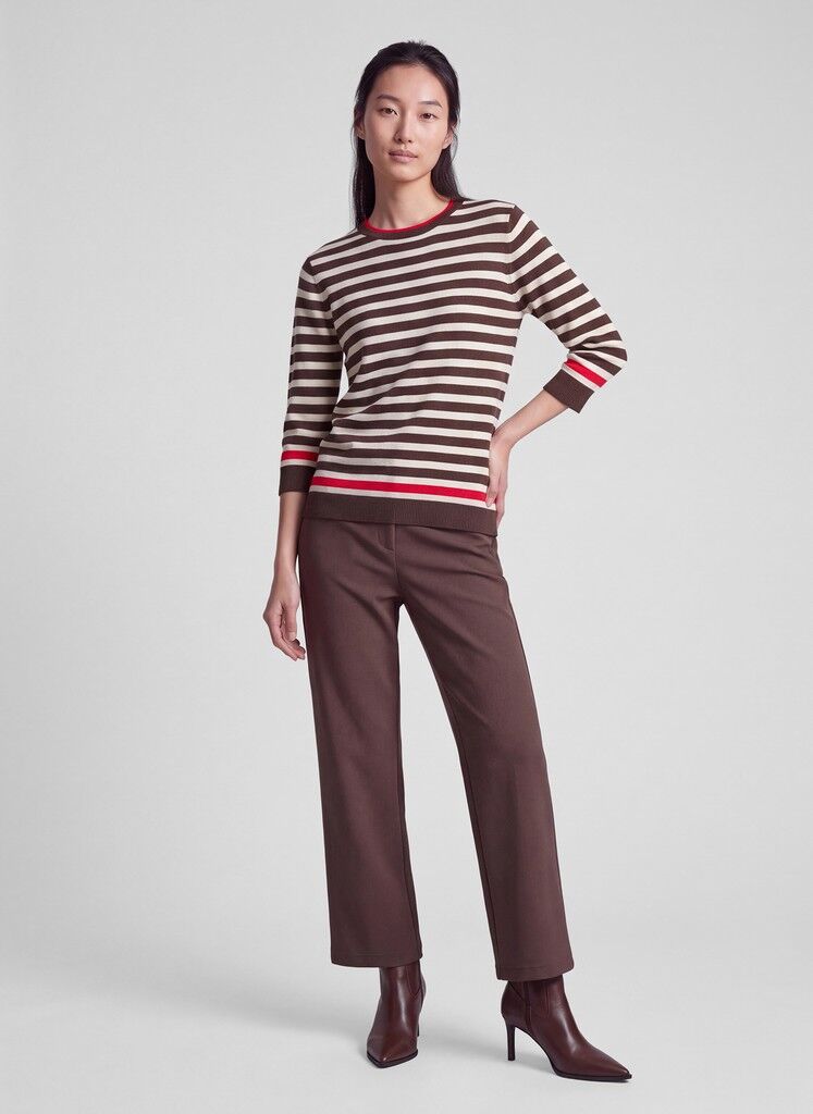 Pullover mit Streifenmuster Pullover mit Streifenmuster
