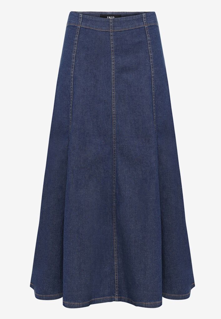 Jeansrock Maxi in A-Linie