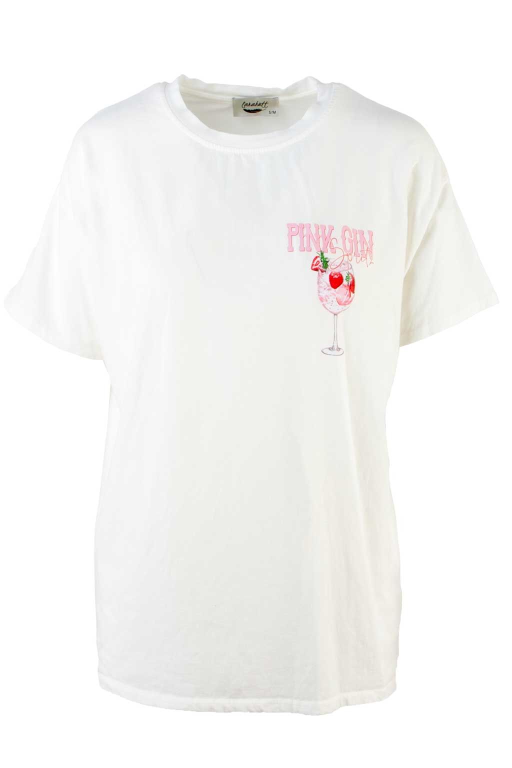 Larahutt T-Shirt "Pink Gin"