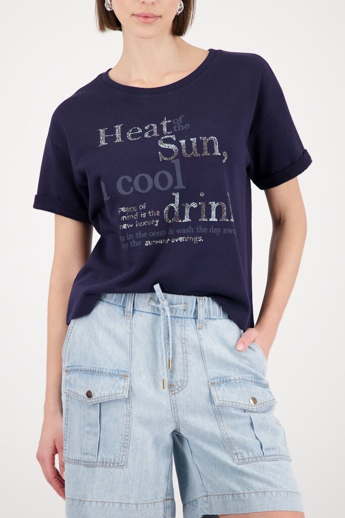Sweatshirt mit Schrift