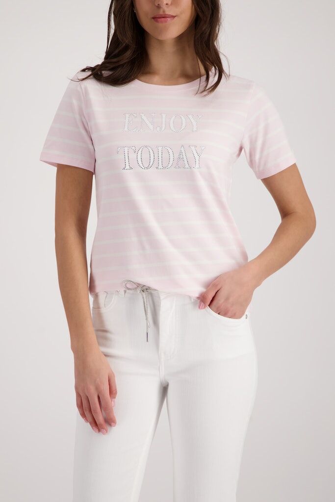 T-Shirt mit Schriftzug