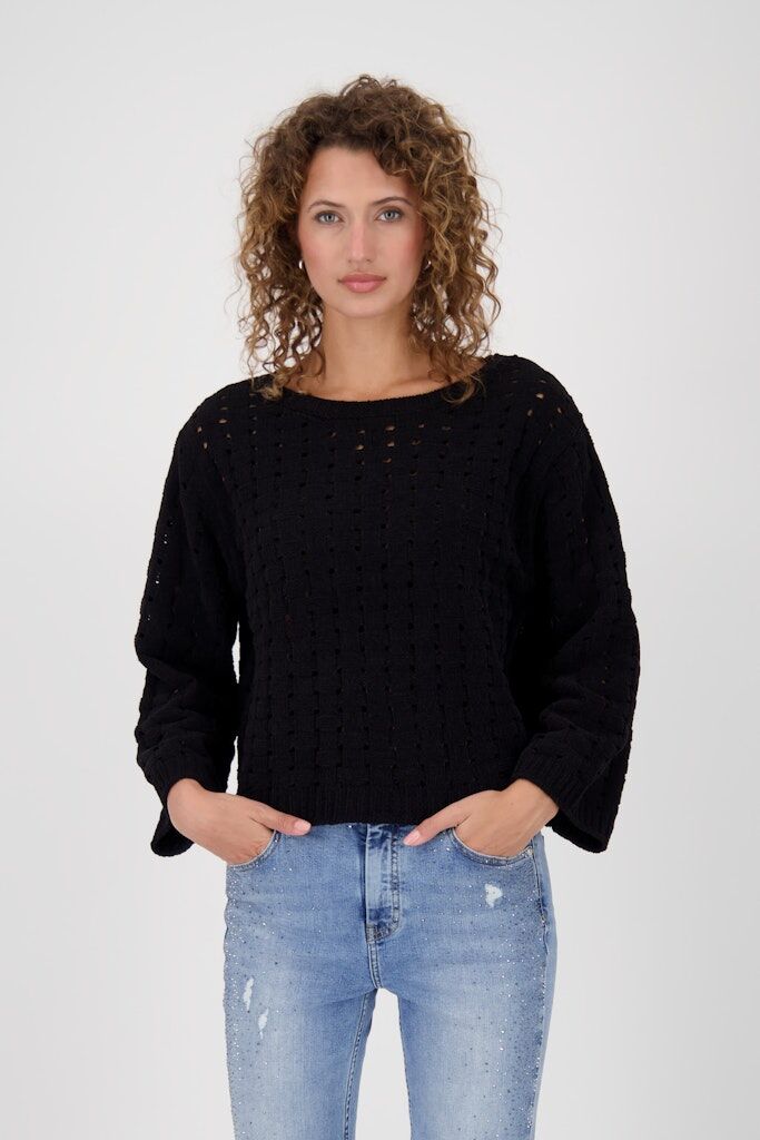 Pullover aus Chenillegarn
