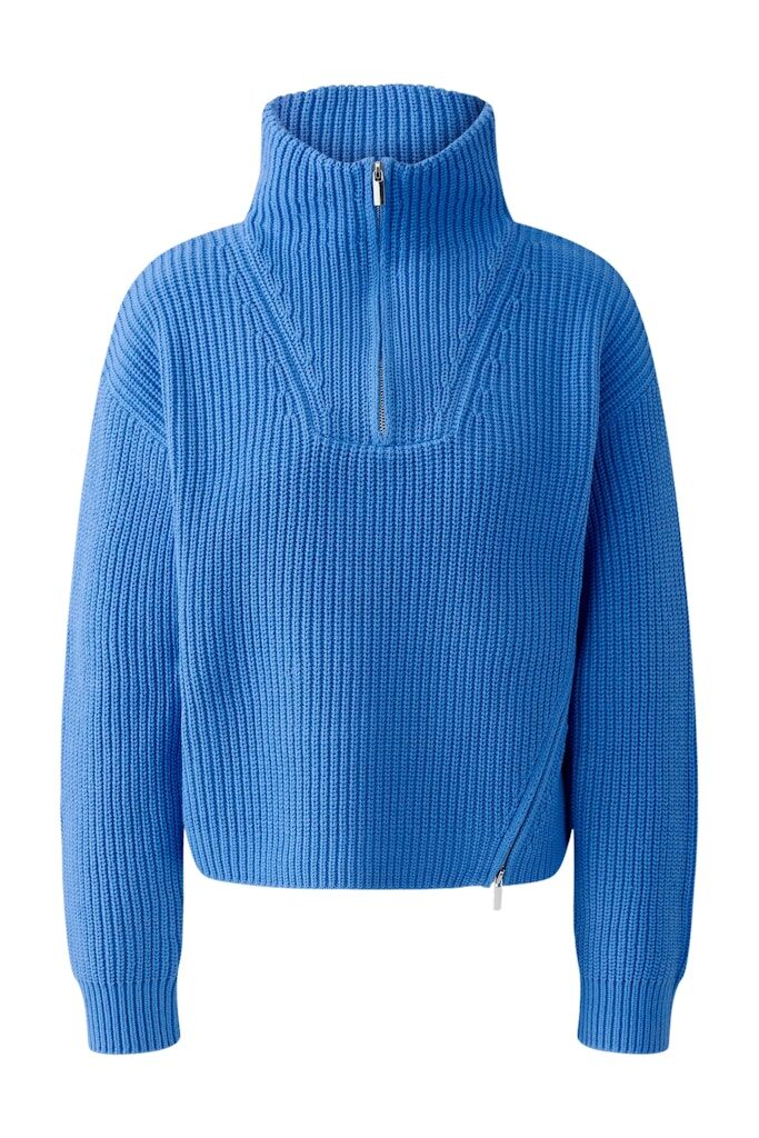 Pullover mit Reißverschlussdetails