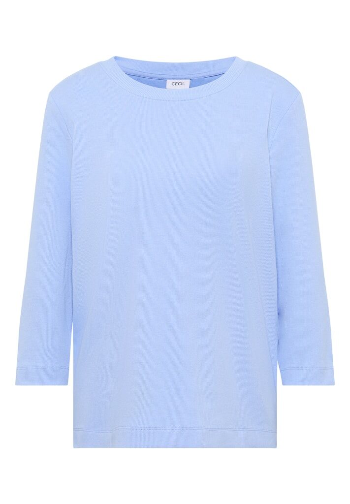 Shirt mit Rippstruktur Shirt mit Rippstruktur
