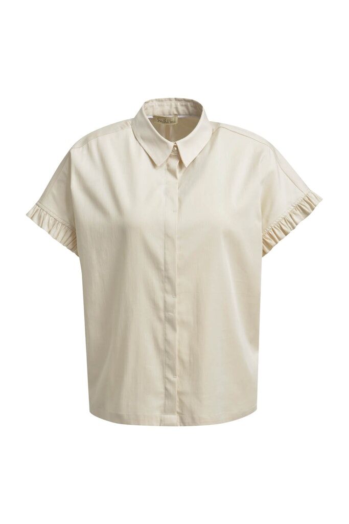 Bluse mit Ruffle-Ärmeln Bluse mit Ruffle-Ärmeln