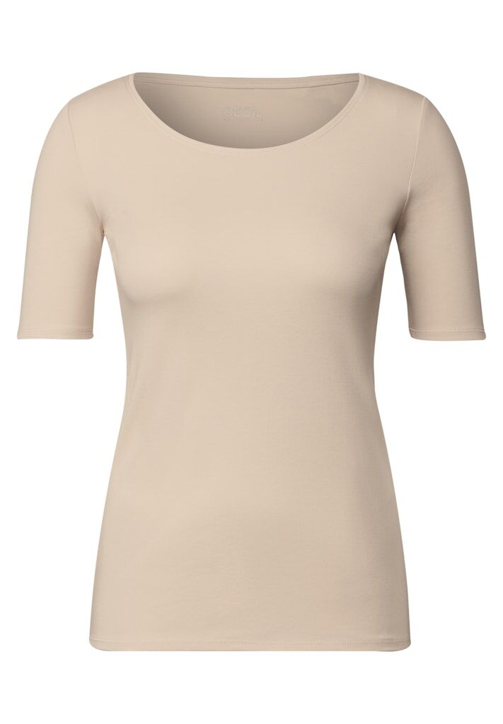 T-Shirt "Lena" in Unifarbe T-Shirt "Lena" in Unifarbe