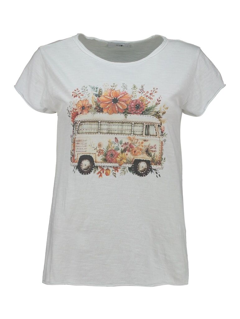 T-Shirt "Svenja" mit Frontprint