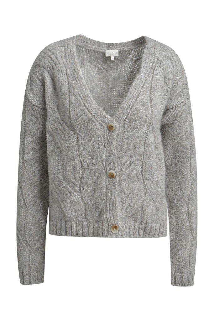 Cardigan mit V-Ausschnitt Cardigan mit V-Ausschnitt