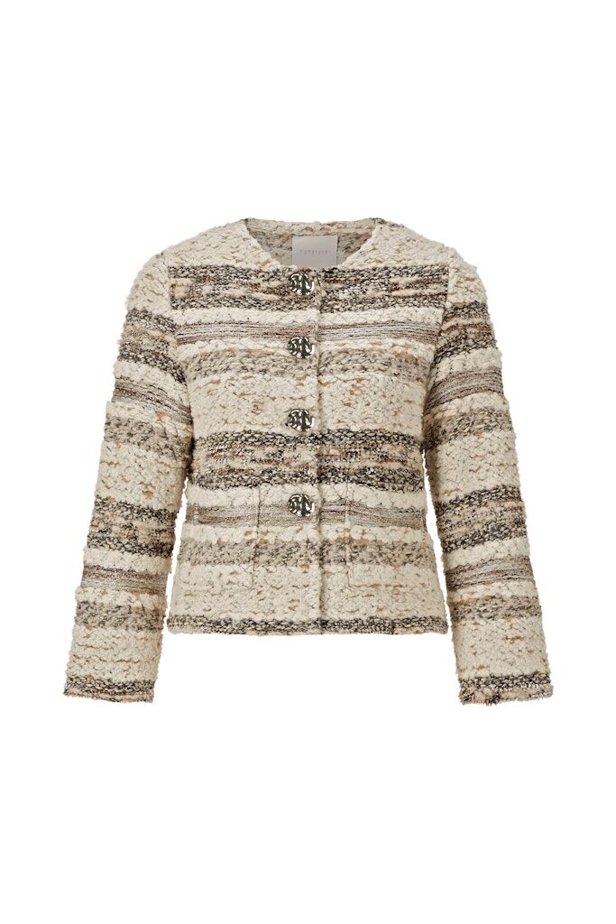 Rich & Royal Bouclé Jacke Rich & Royal Bouclé Jacke