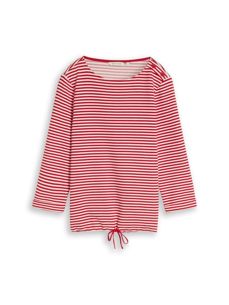 Langarmshirt mit Knopf-Details Langarmshirt mit Knopf-Details