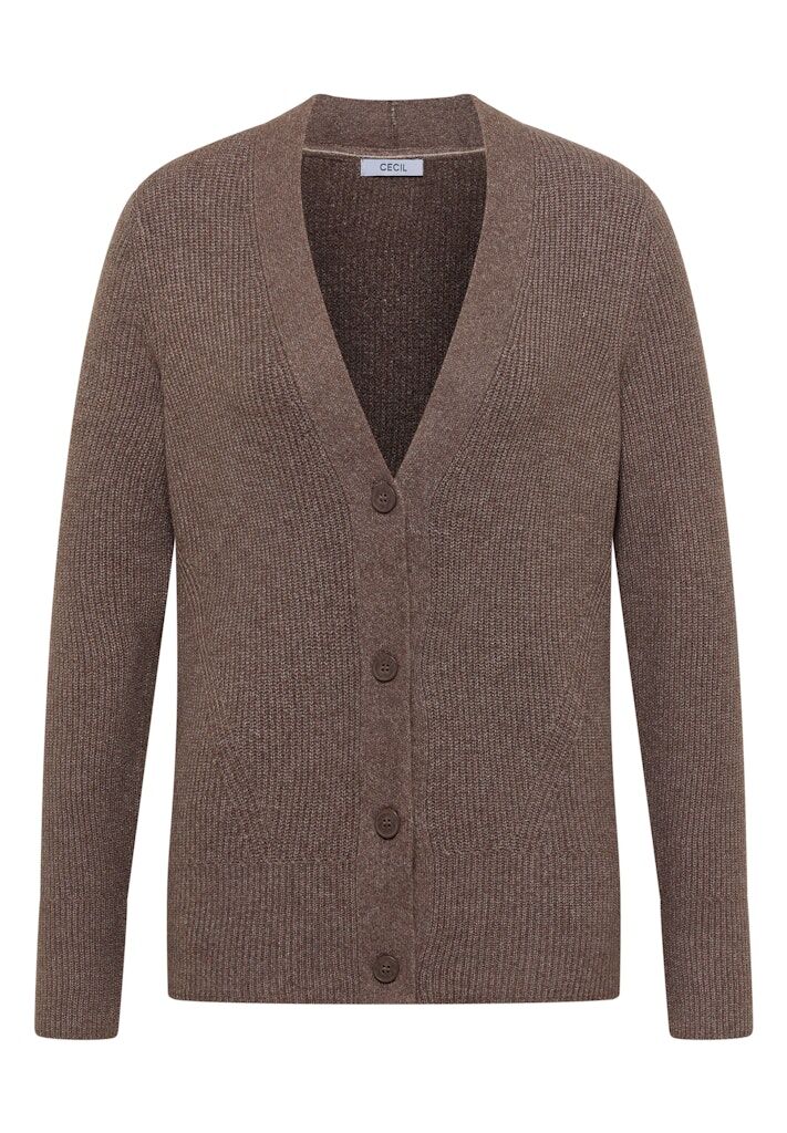Cardigan mit Strukturdetail