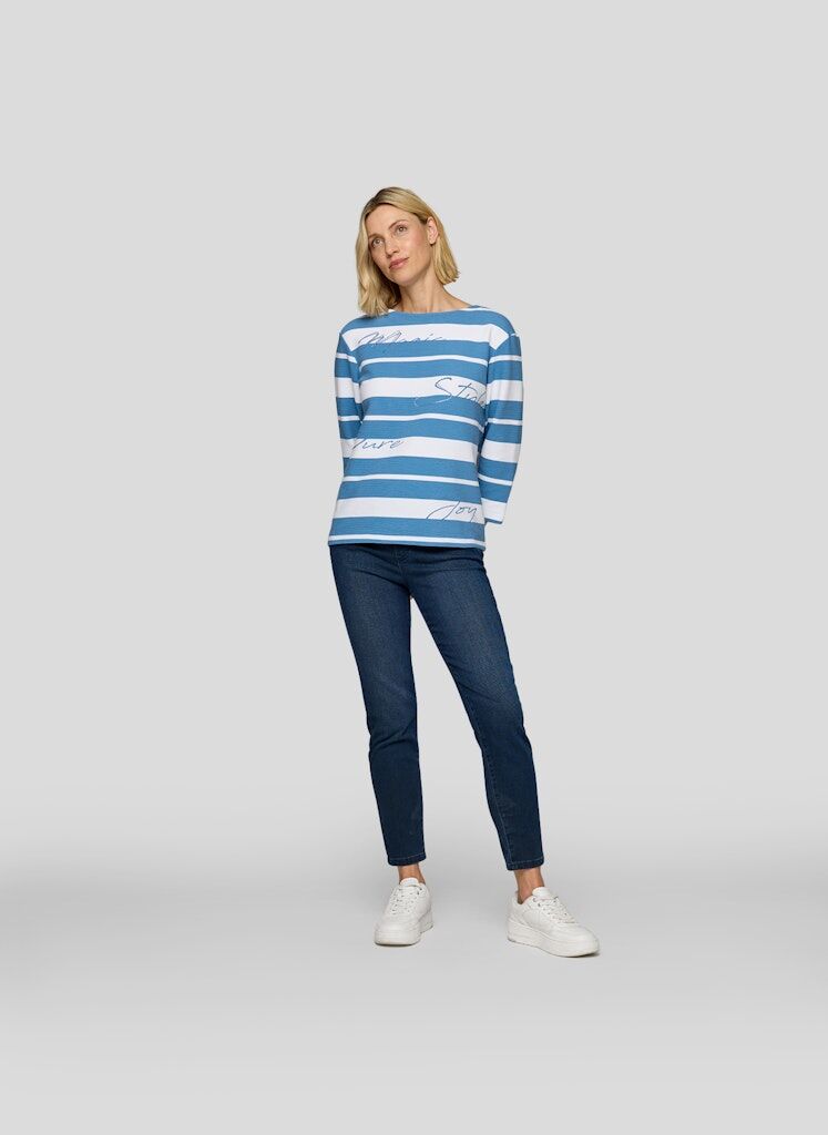 Langarmshirt mit Streifen Langarmshirt mit Streifen