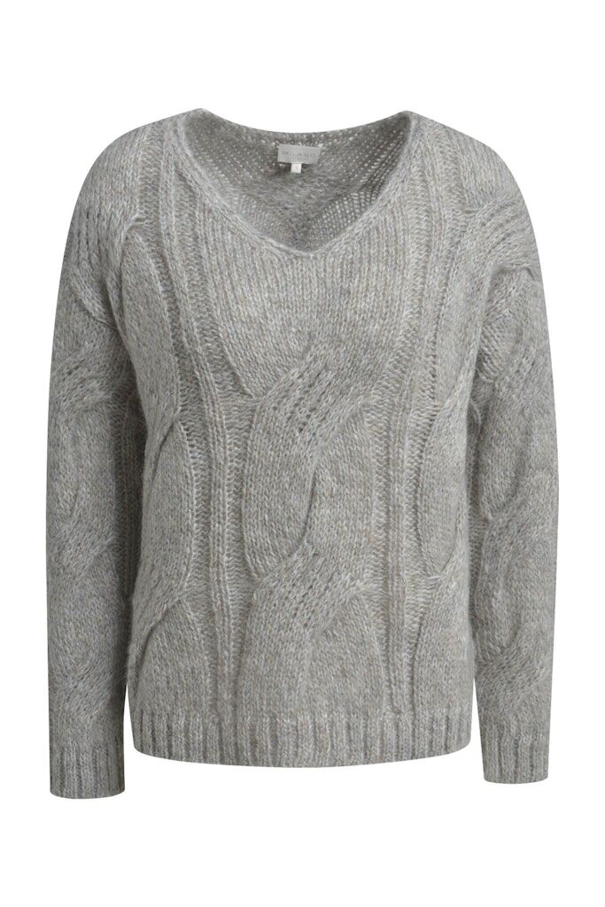 Pullover im Stricklook