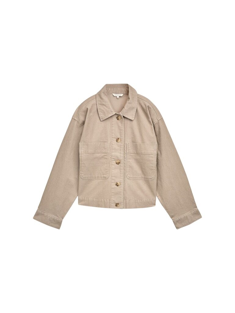 Oversize Cordjacke