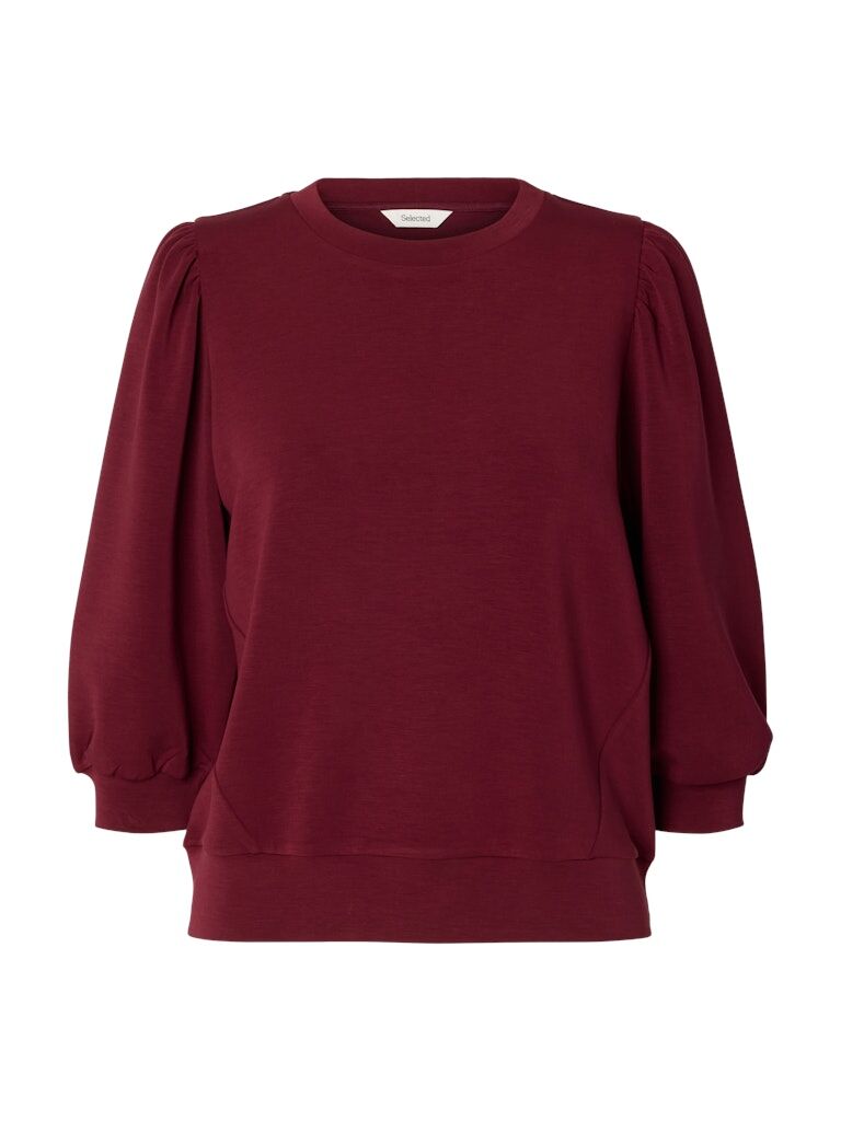 Sweatshirt mit Puffärmel