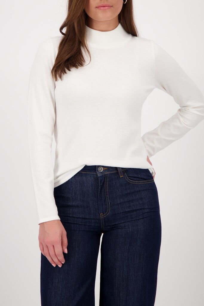 Pullover mit Stehkragen