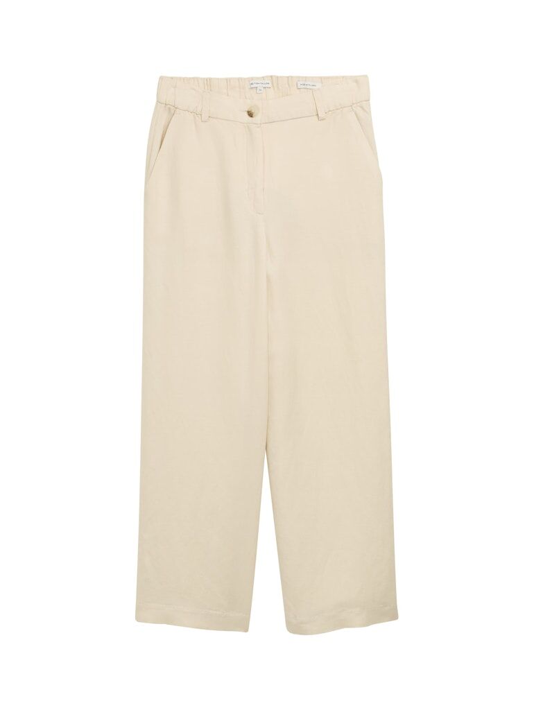 Tom Tailor Culotte Hose mit Leinenanteil Tom Tailor Culotte Hose mit Leinenanteil