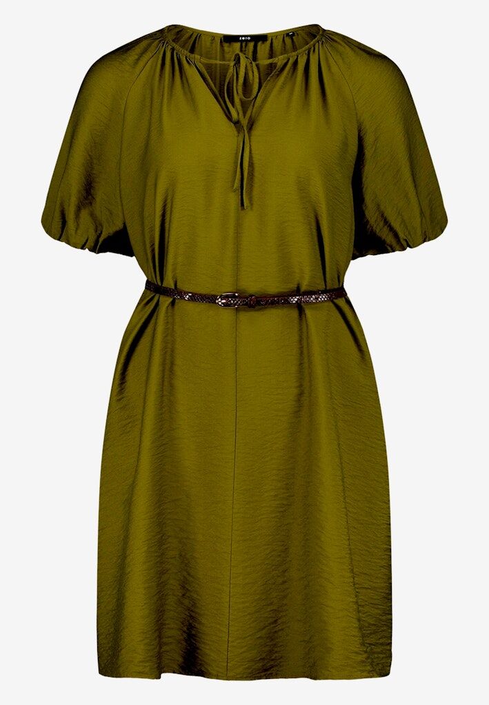 Minikleid mit Flechtgürtel