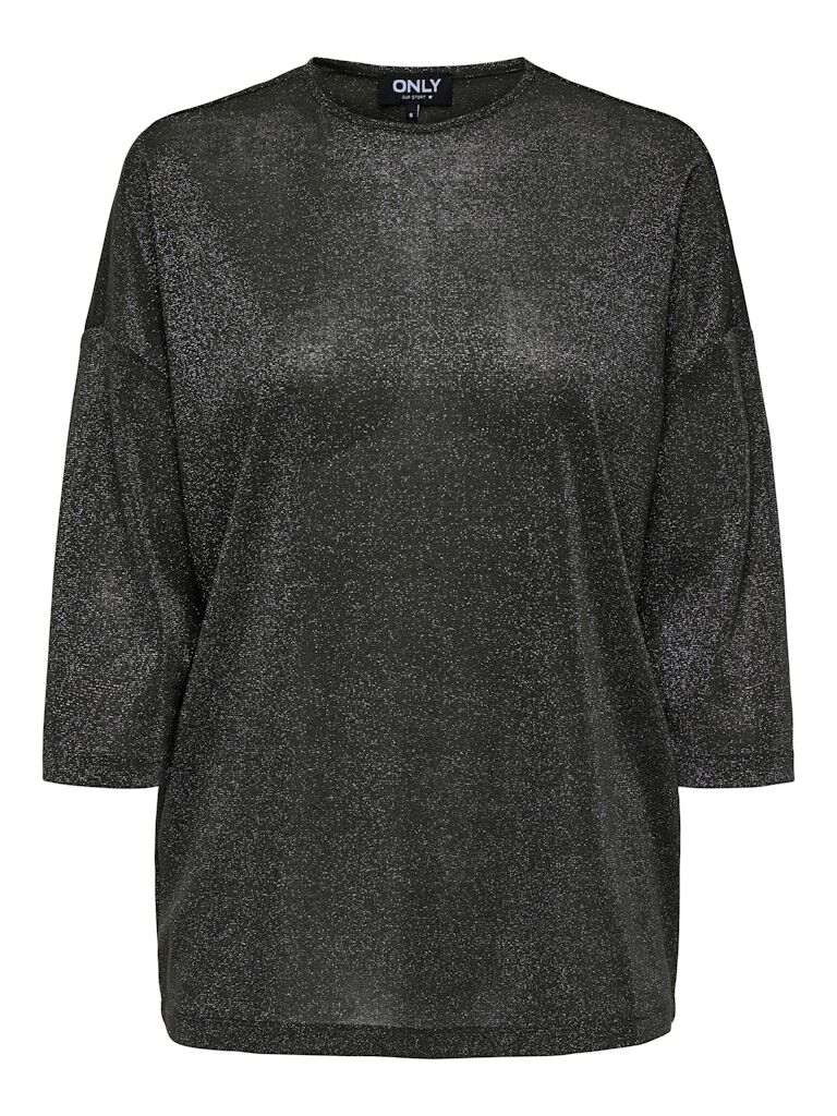 Shirt mit Glitzer-Effekt