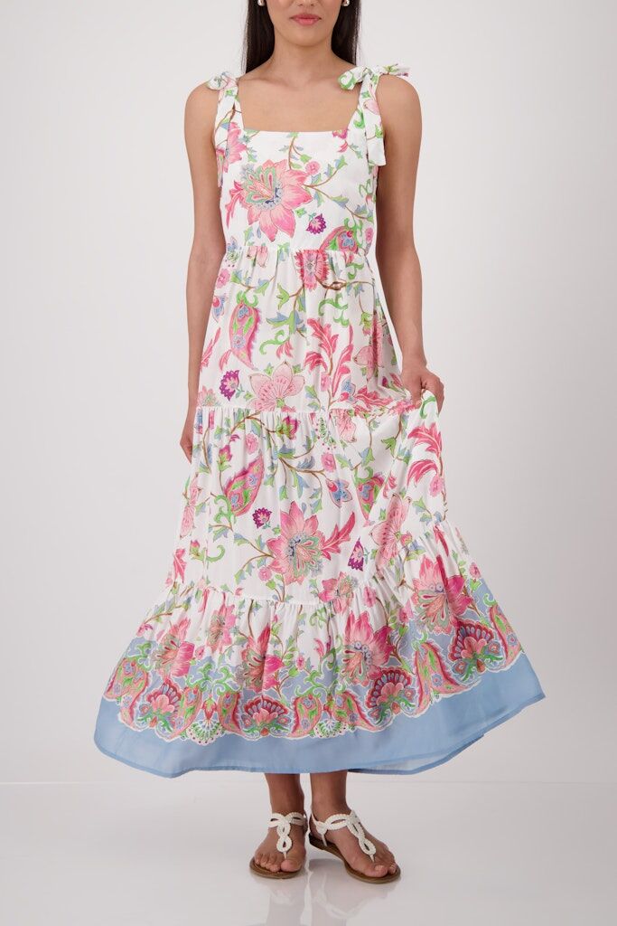 Kleid mit Allover-Muster Kleid mit Allover-Muster