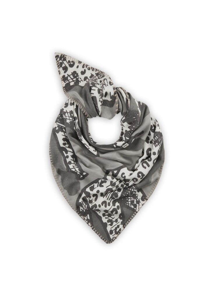 Dreieckstuch mit Leopardendruck Dreieckstuch mit Leopardendruck