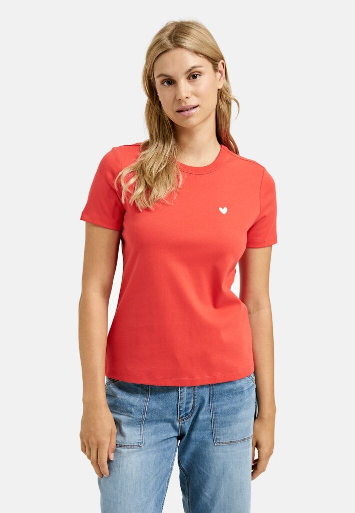 Smith & Soul T-Shirt mit Herz-Detail Smith & Soul T-Shirt mit Herz-Detail