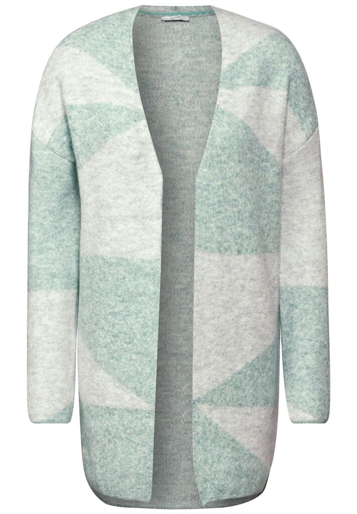 Gemusterte Strickjacke Gemusterte Strickjacke