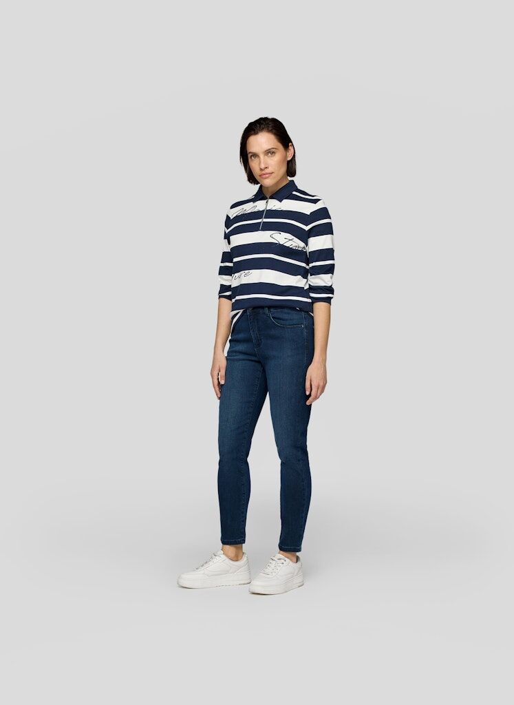 gestreiftes Polo-Shirt gestreiftes Polo-Shirt