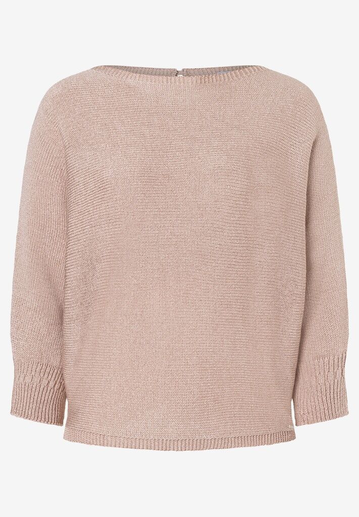 Fledermauspullover mit Glanzeffekt