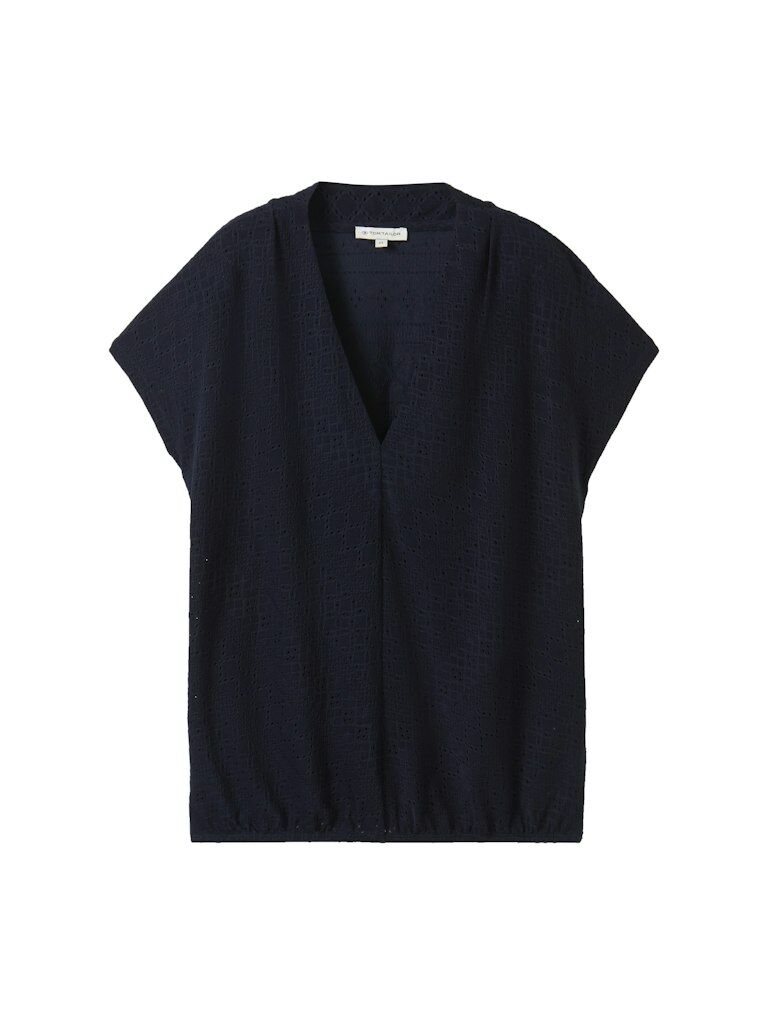 T-Shirt mit Lochmuster T-Shirt mit Lochmuster