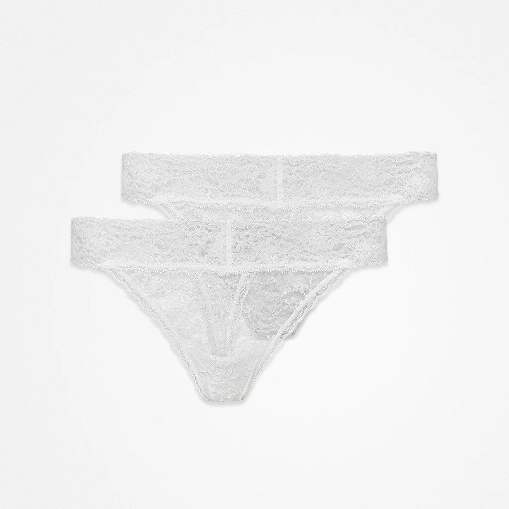 Snocks Spitzen-Tanga 2er-Set