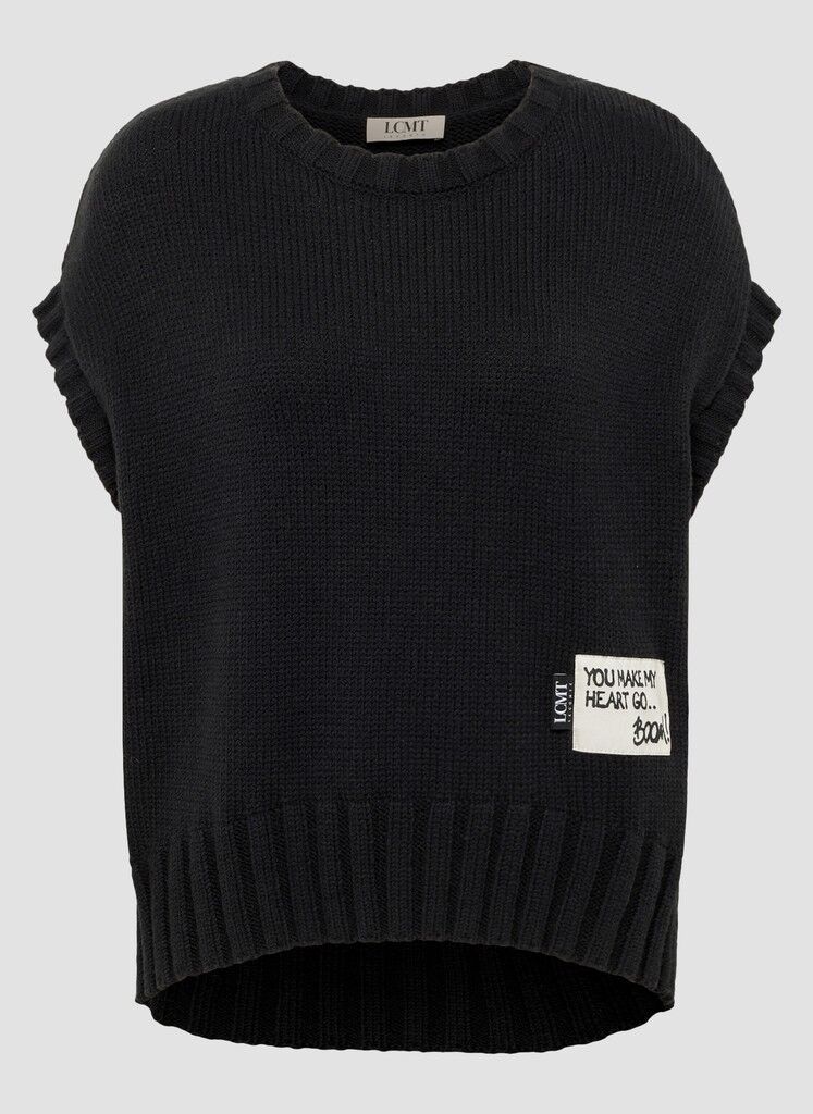 Strickshirt ohne Ärmel