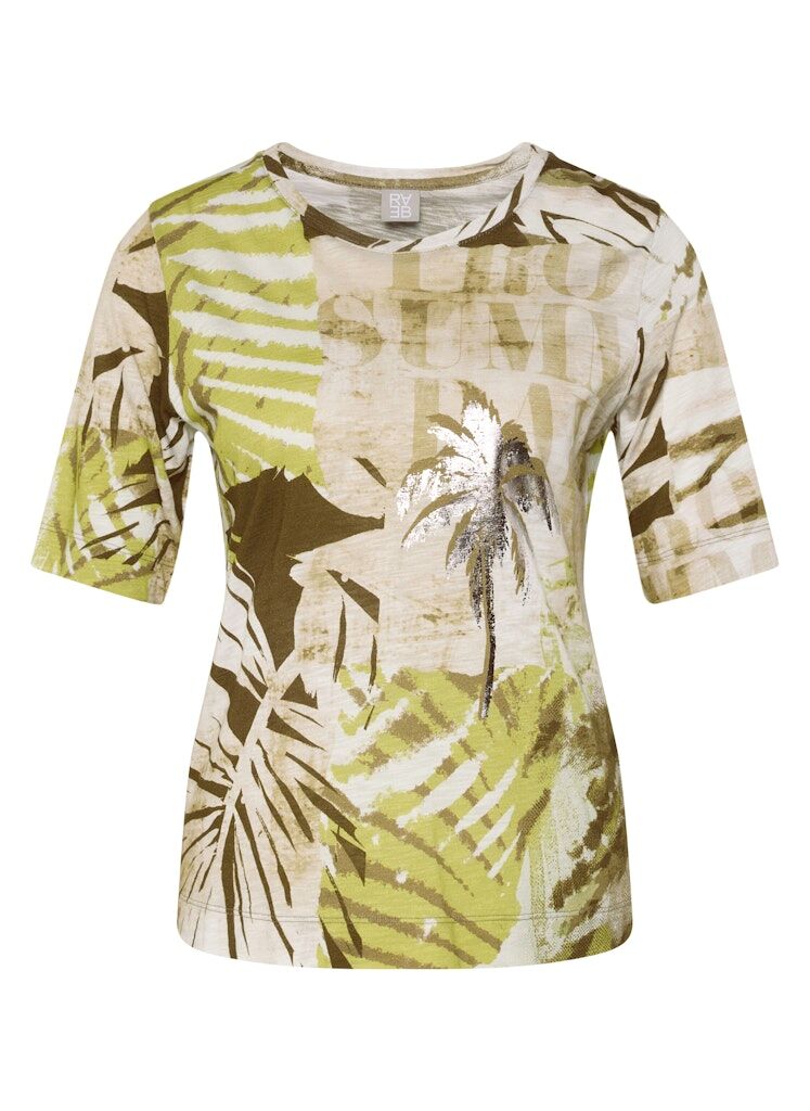 Shirt mit Palmenprint Shirt mit Palmenprint