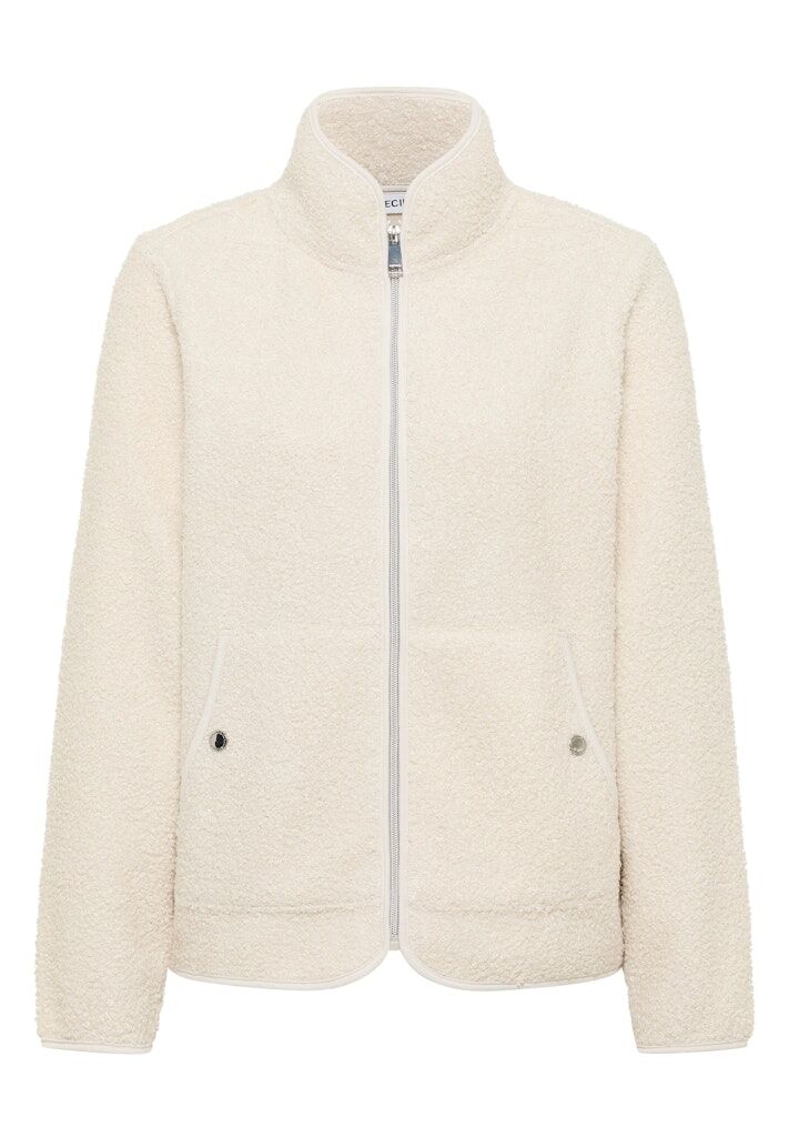 Softe Jacke mit Zipper