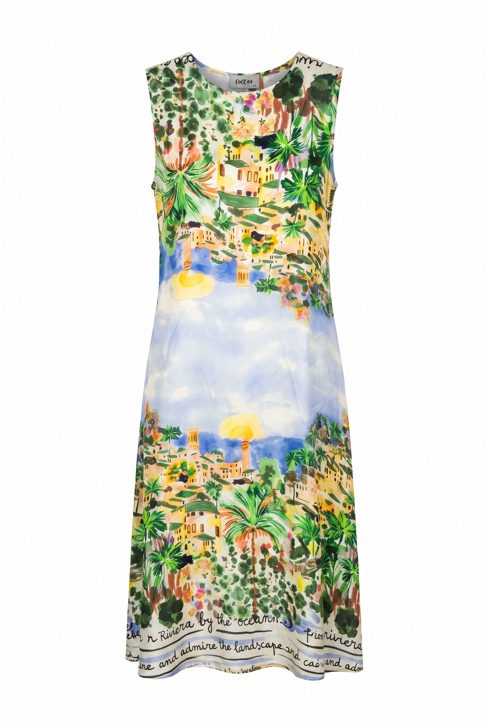 Sommerkleid ohne Ärmel Sommerkleid ohne Ärmel
