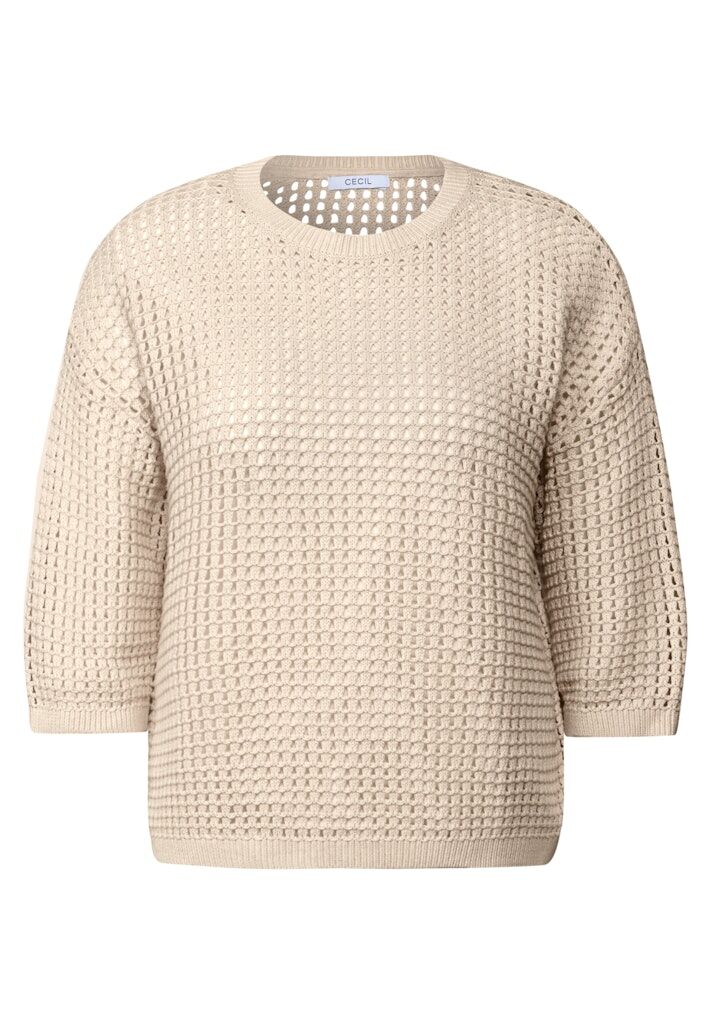 Cecil Pullover im Häkel-Optik