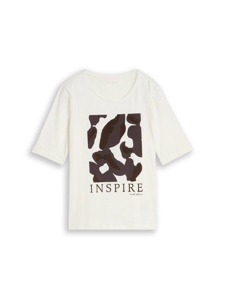 Slim Fit T-Shirt mit Print Slim Fit T-Shirt mit Print