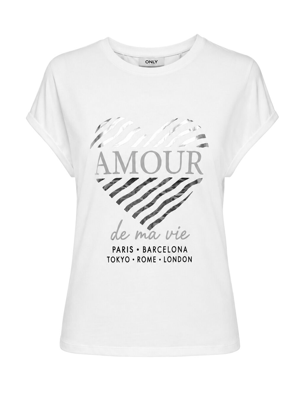T-Shirt mit Schriftzug T-Shirt mit Schriftzug
