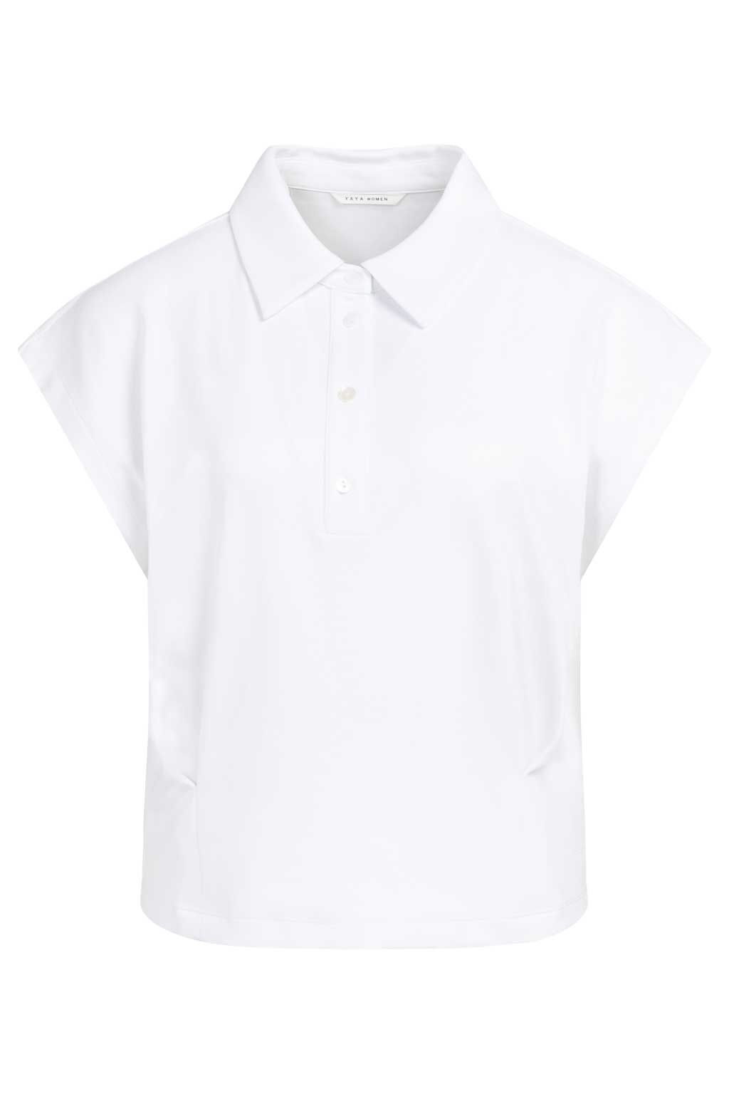 Shirt mit Polokragen