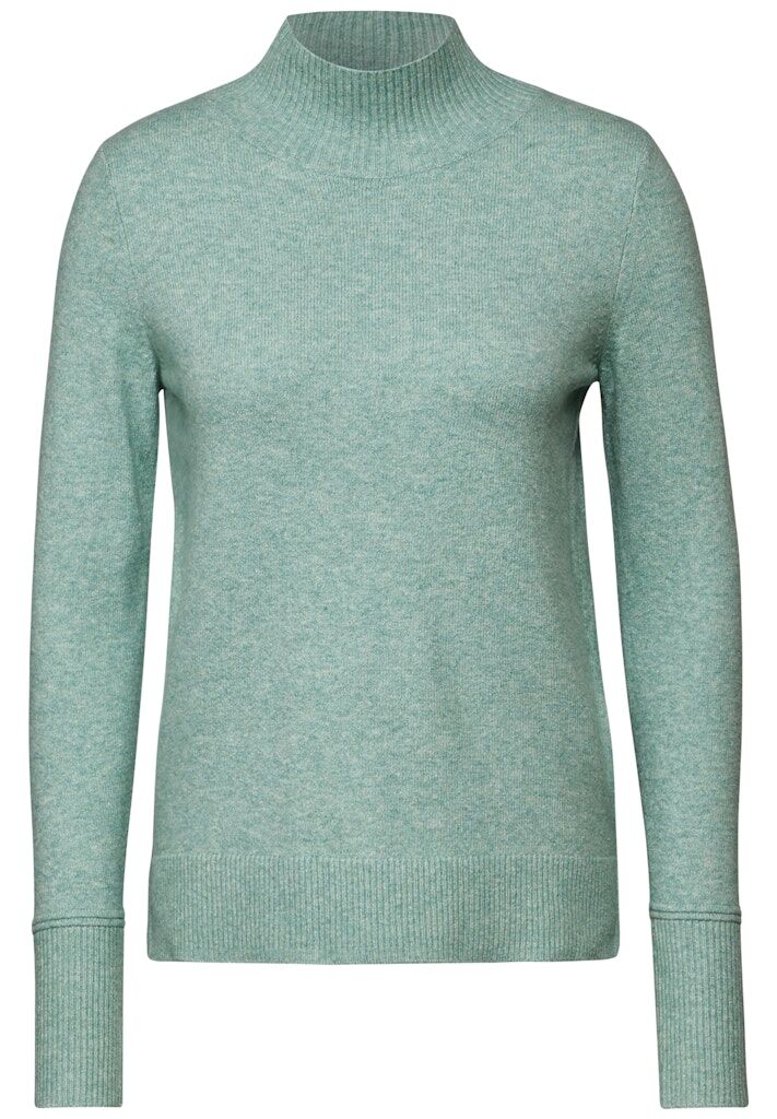 Pullover mit Stehkragen