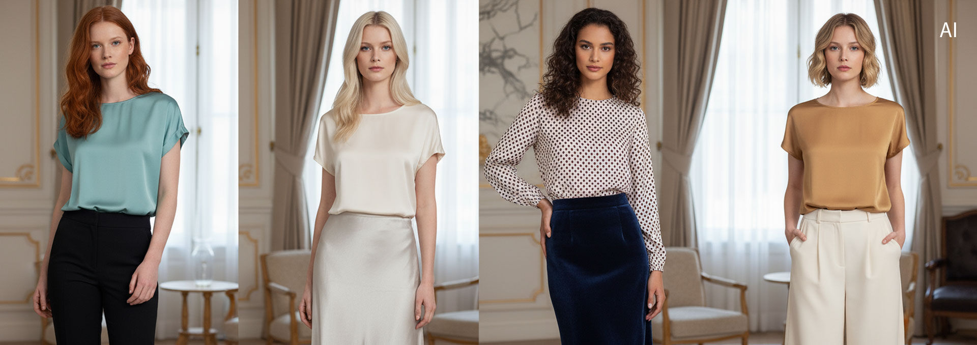 Glanz und Glamour: Satin