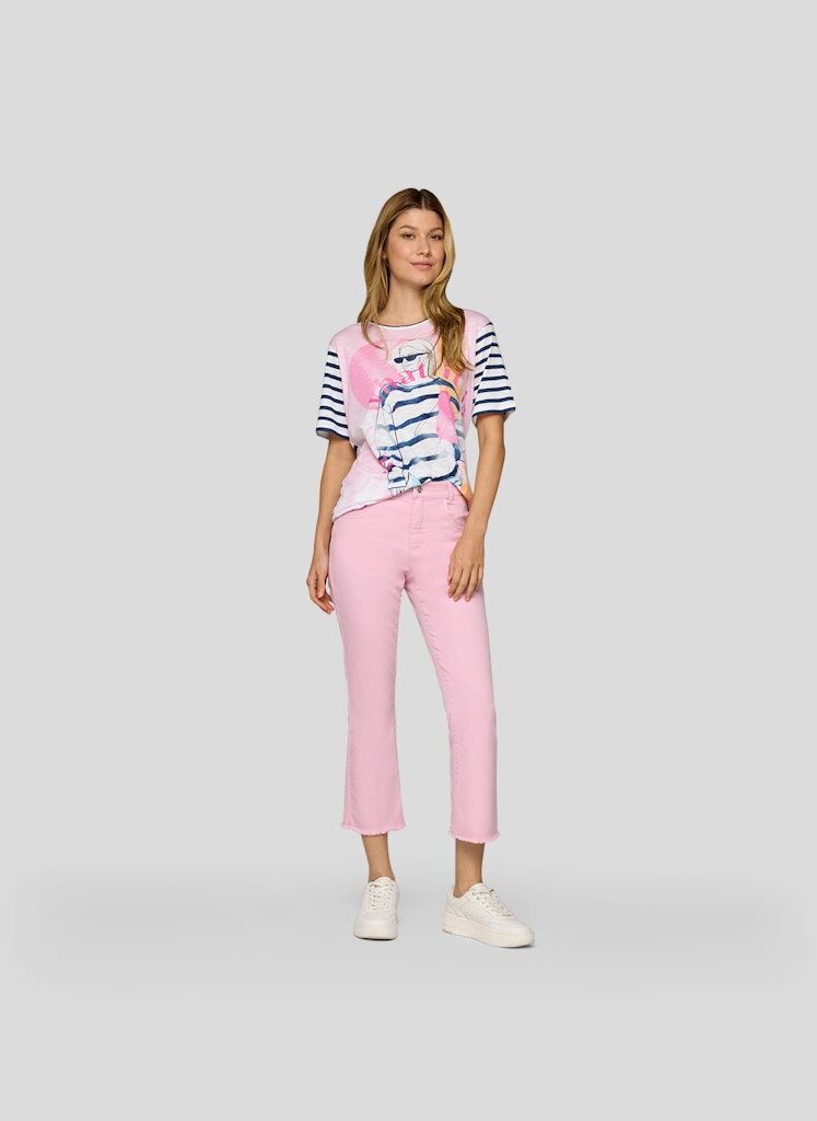 T-Shirt mit Streifen T-Shirt mit Streifen